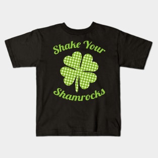 Cute & Funny Shake Your Shamrocks St. Patty's Day Kids T-Shirt